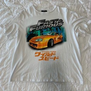 fast and furious t shirt bershka